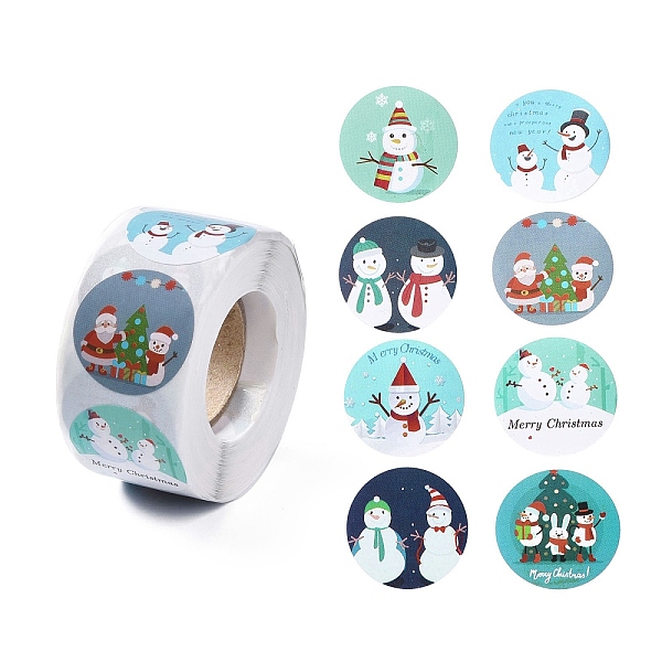 PandaHall 8 Patterns Snowman Round Dot Self Adhesive Paper Stickers Roll, Christmas Decals for Party, Decorative Presents, Colorful, 25mm...
PandaHall 8 Patterns Snowman Round Dot Self Adhesive Paper Stickers Roll, Christmas Decals for Party, Decorative Presents, Colorful, 25mm...