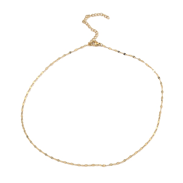 PandaHall 10Pcs Vacuum Plating 304 Stainless Steel Dapped Chain Necklaces Set, Golden, 16.26~16.61 inch(41.3~42.2cm) 304 Stainless Steel
PandaHall 10Pcs Vacuum Plating 304 Stainless Steel Dapped Chain Necklaces Set, Golden, 16.26~16.61 inch(41.3~42.2cm) 304 Stainless Steel