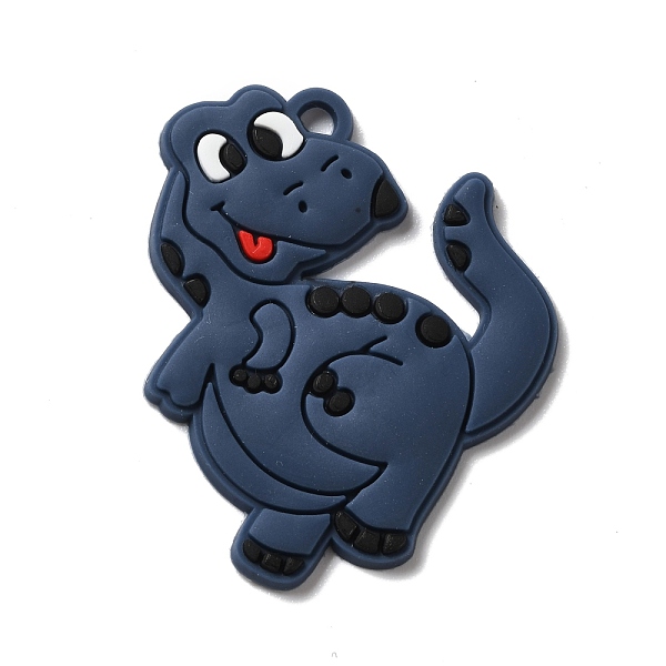PandaHall PVC Cartoon Pendants, Dinosaur, Prussian Blue, 49x40x3.5mm, Hole: 3.8mm PVC Dinosaur
PandaHall PVC Cartoon Pendants, Dinosaur, Prussian Blue, 49x40x3.5mm, Hole: 3.8mm PVC Dinosaur