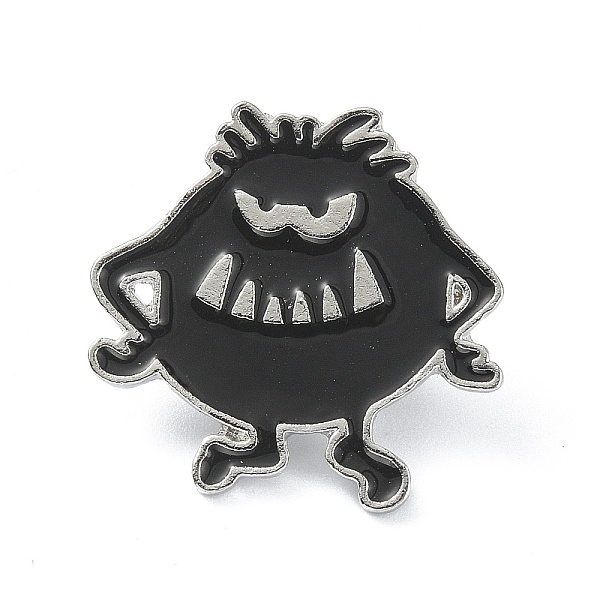 PandaHall Halloween Theme Alloy Brooches, Enamel Pins, Monster, 24.5x25.5x1.6mm Alloy+Enamel Others Black
PandaHall Halloween Theme Alloy Brooches, Enamel Pins, Monster, 24.5x25.5x1.6mm Alloy+Enamel Others Black