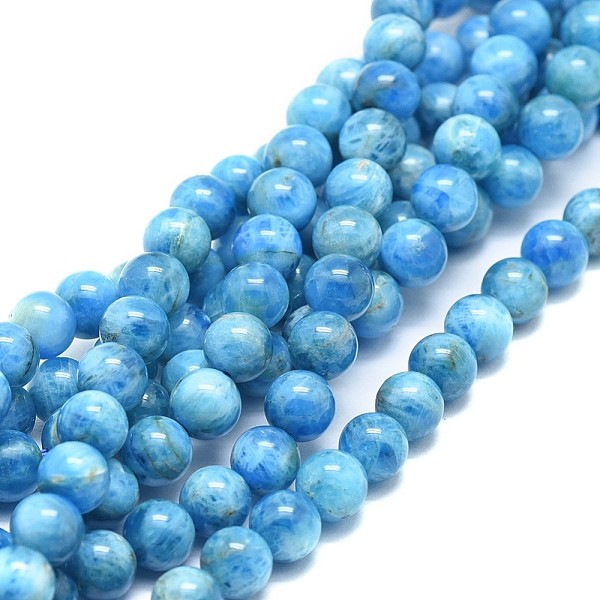 PandaHall Natural Apatite Beads Strands, Round, 6mm, Hole: 0.7mm, about 62pcs/strand, 15.75 inch(40cm) Apatite Round
PandaHall Natural Apatite Beads Strands, Round, 6mm, Hole: 0.7mm, about 62pcs/strand, 15.75 inch(40cm) Apatite Round