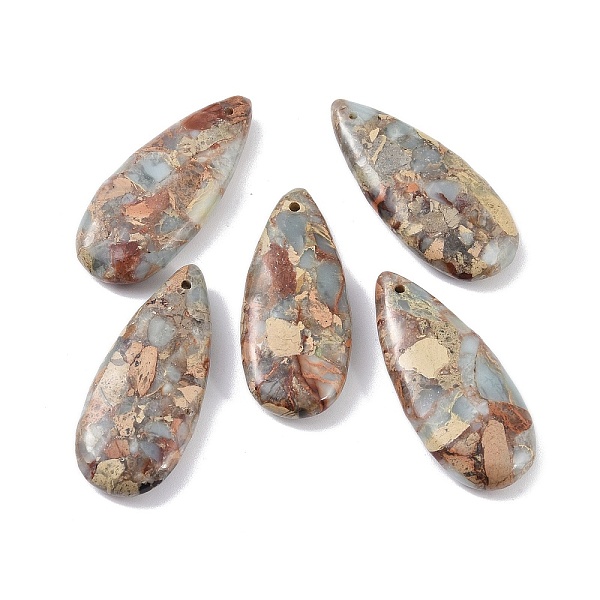 PandaHall Dyed Synthetic Imperial Jasper Pendants, Teardrop Charms, Tan, 35x15x6mm, Hole: 1.2mm Imperial Jasper Teardrop Orange
PandaHall Dyed Synthetic Imperial Jasper Pendants, Teardrop Charms, Tan, 35x15x6mm, Hole: 1.2mm Imperial Jasper Teardrop Orange