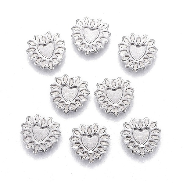 PandaHall 304 Stainless Steel Cabochon Settings for Enamel, Laser Cut, Heart with Leaf, Stainless Steel Color, 8x8x1mm 304 Stainless Steel...
PandaHall 304 Stainless Steel Cabochon Settings for Enamel, Laser Cut, Heart with Leaf, Stainless Steel Color, 8x8x1mm 304 Stainless Steel...