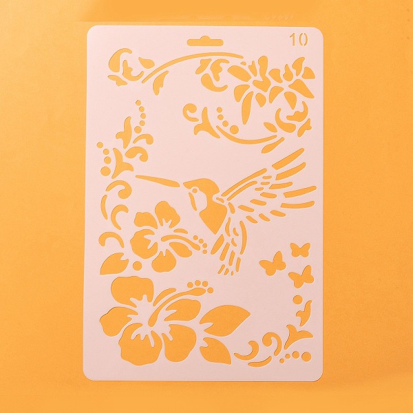 PandaHall Plastic Reusable Drawing Painting Stencils Templates, for DIY Scrapbook Wall Fabric Floor Furniture, Rectangle, White...
PandaHall Plastic Reusable Drawing Painting Stencils Templates, for DIY Scrapbook Wall Fabric Floor Furniture, Rectangle, White...