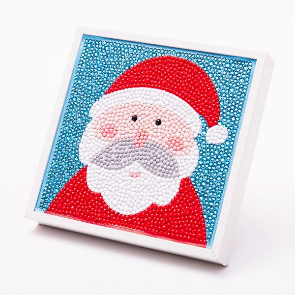 PandaHall DIY Christmas Theme Diamond Painting Kits For Kids, Santa Claus Pattern Photo Frame Making, with Resin Rhinestones, Pen, Tray..., Multicolor
PandaHall DIY Christmas Theme Diamond Painting Kits For Kids, Santa Claus Pattern Photo Frame Making, with Resin Rhinestones, Pen, Tray..., Multicolor