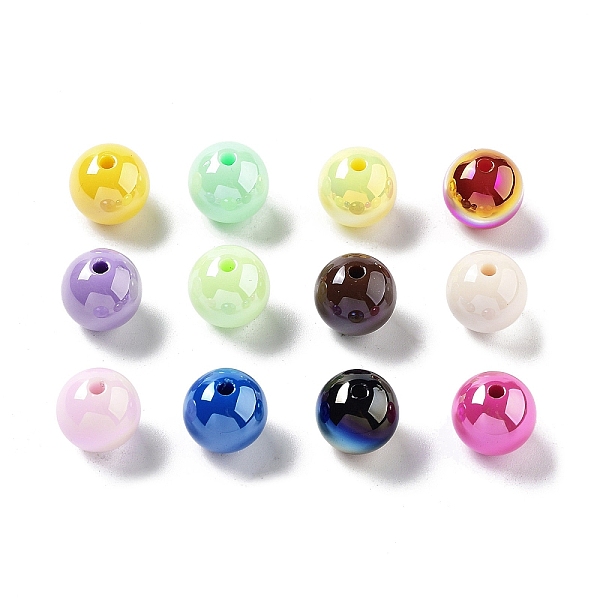 PandaHall Opaque Acrylic Beads, Round, Mixed Color, 12x11mm, Hole: 2mm Acrylic Round Multicolor
PandaHall Opaque Acrylic Beads, Round, Mixed Color, 12x11mm, Hole: 2mm Acrylic Round Multicolor
