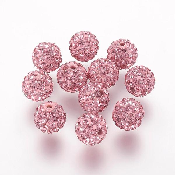 PandaHall Polymer Clay Rhinestone Beads, Grade A, Round, Pave Disco Ball Beads, Light Rose, 8x7.5mm, Hole: 1mm Polymer Clay+Glass Rhinestone..., Pink
PandaHall Polymer Clay Rhinestone Beads, Grade A, Round, Pave Disco Ball Beads, Light Rose, 8x7.5mm, Hole: 1mm Polymer Clay+Glass Rhinestone..., Pink