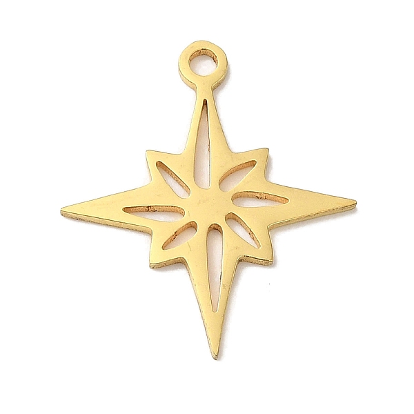 PandaHall Vacuum Plating 201 Stainless Steel Pendants, Laser Cut, Star Charm, Real 18K Gold Plated, 23.5x20.5x1mm, Hole: 1.8mm 201 Stainless...
PandaHall Vacuum Plating 201 Stainless Steel Pendants, Laser Cut, Star Charm, Real 18K Gold Plated, 23.5x20.5x1mm, Hole: 1.8mm 201 Stainless...