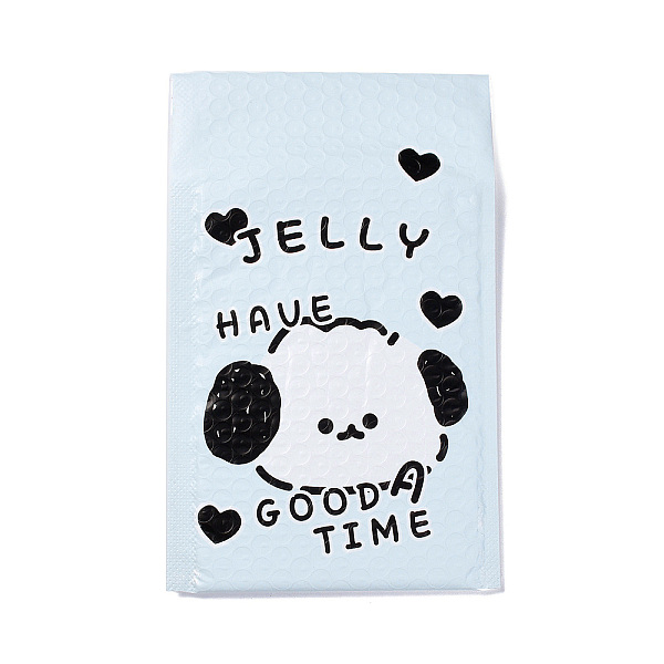 PandaHall Rectangle Matte Film Package Bags, Bubble Mailer, Puppy Print Padded Envelopes, Light Blue, Heart, 24x15x0.5cm Plastic Heart
PandaHall Rectangle Matte Film Package Bags, Bubble Mailer, Puppy Print Padded Envelopes, Light Blue, Heart, 24x15x0.5cm Plastic Heart