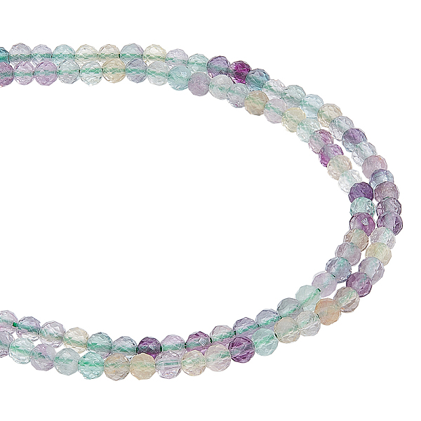 PandaHall 2 Strands Natural Fluorite Beads Strands, Faceted, Round, 3mm, Hole: 0.5mm, about 132pcs/strand, 15.5 inch(39.5cm) Fluorite Round
PandaHall 2 Strands Natural Fluorite Beads Strands, Faceted, Round, 3mm, Hole: 0.5mm, about 132pcs/strand, 15.5 inch(39.5cm) Fluorite Round