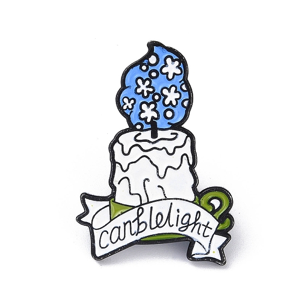 PandaHall Black Zinc Alloy Brooches, Enamel Pins, for Backpack Cloth, Creative book, Candle, 29.5x21x1.5mm Alloy Others
PandaHall Black Zinc Alloy Brooches, Enamel Pins, for Backpack Cloth, Creative book, Candle, 29.5x21x1.5mm Alloy Others