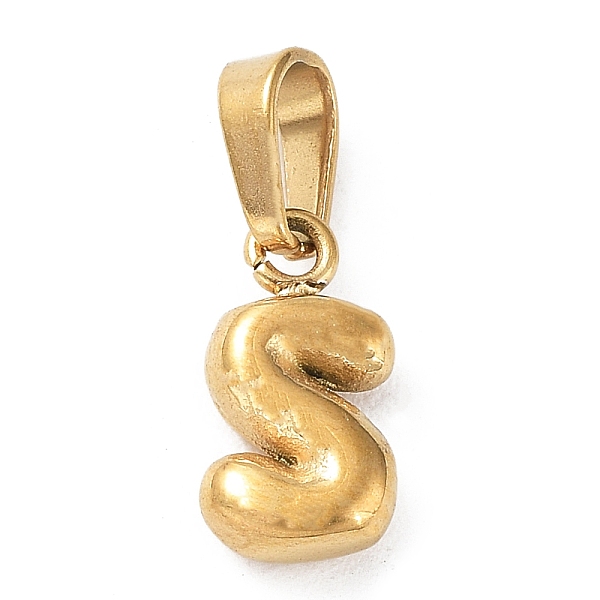 PandaHall 316L Surgical Stainless Steel Charms, Letter Charm, Golden, Letter S, 10x5.5x2.5mm, Hole: 2.5x4.5mm 316L Surgical Stainless Steel...
PandaHall 316L Surgical Stainless Steel Charms, Letter Charm, Golden, Letter S, 10x5.5x2.5mm, Hole: 2.5x4.5mm 316L Surgical Stainless Steel...