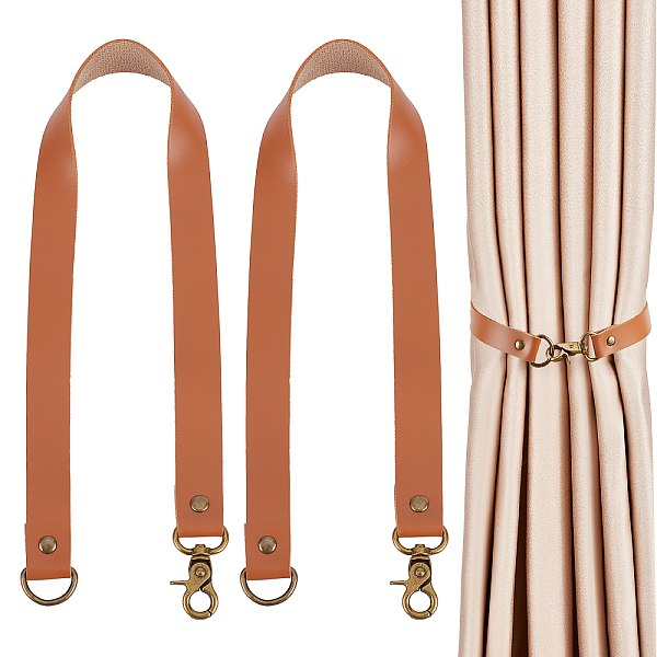 PandaHall GORGECRAFT 2 Pack Leather Curtain Tiebacks European Style Custom Made Curtain Holders Decorative Draperies Holdbacks Curtain Rod..., Brown
PandaHall GORGECRAFT 2 Pack Leather Curtain Tiebacks European Style Custom Made Curtain Holders Decorative Draperies Holdbacks Curtain Rod..., Brown