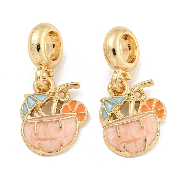 PandaHall Rack Plating Alloy Enamel Drink European Dangle Charms, Large Hole Pendants, Golden, Cadmium Free & Nickel Free & Lead Free, Pink...
PandaHall Rack Plating Alloy Enamel Drink European Dangle Charms, Large Hole Pendants, Golden, Cadmium Free & Nickel Free & Lead Free, Pink...