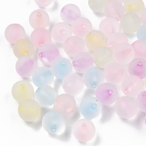 PandaHall Transparent AS Plastic Beads, Rubberized Style, Round, Mixed Color, 10mm, Hole: 1.6mm, about 950pcs/500g Plastic Round Multicolor
PandaHall Transparent AS Plastic Beads, Rubberized Style, Round, Mixed Color, 10mm, Hole: 1.6mm, about 950pcs/500g Plastic Round Multicolor