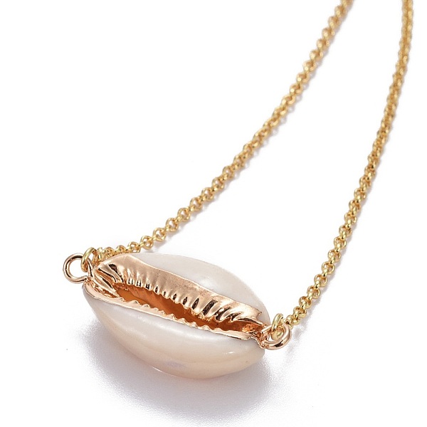 PandaHall Brass Slider Bracelets, Bolo Bracelets, with Electroplate Cowrie Shell Links, Golden, 9-1/2 inch(24.2cm), 0.8~1.5mm Shell
PandaHall Brass Slider Bracelets, Bolo Bracelets, with Electroplate Cowrie Shell Links, Golden, 9-1/2 inch(24.2cm), 0.8~1.5mm Shell
