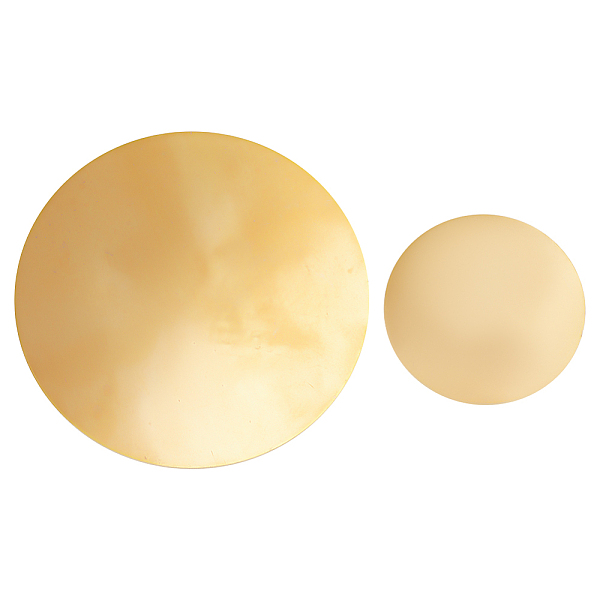PandaHall OLYCRAFT 2 Pcs 2 Sizes Round Brass Sheet Thick Brass Round Plate Pure Copper Sheet Metal Stamping Blank Round No Holes Metal Sheet...
PandaHall OLYCRAFT 2 Pcs 2 Sizes Round Brass Sheet Thick Brass Round Plate Pure Copper Sheet Metal Stamping Blank Round No Holes Metal Sheet...