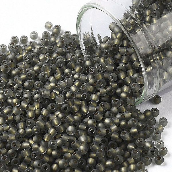 PandaHall TOHO Round Seed Beads, Japanese Seed Beads, (271FM) Bronze Lined Montana Rainbow Matte, 11/0, 2.2mm, Hole: 0.8mm, about..., Brown
PandaHall TOHO Round Seed Beads, Japanese Seed Beads, (271FM) Bronze Lined Montana Rainbow Matte, 11/0, 2.2mm, Hole: 0.8mm, about..., Brown