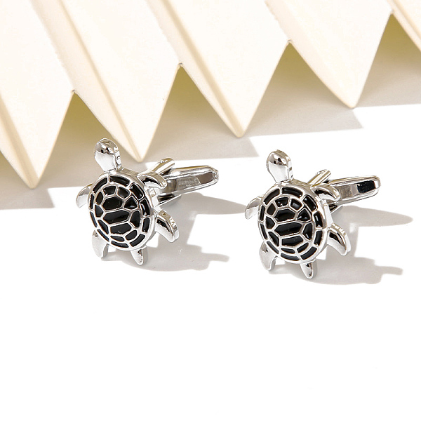 PandaHall Tortoise Alloy Enamel Cufflink Button Covers for Men's Shirts, Black, 22x15mm Alloy Tortoise Black
PandaHall Tortoise Alloy Enamel Cufflink Button Covers for Men's Shirts, Black, 22x15mm Alloy Tortoise Black