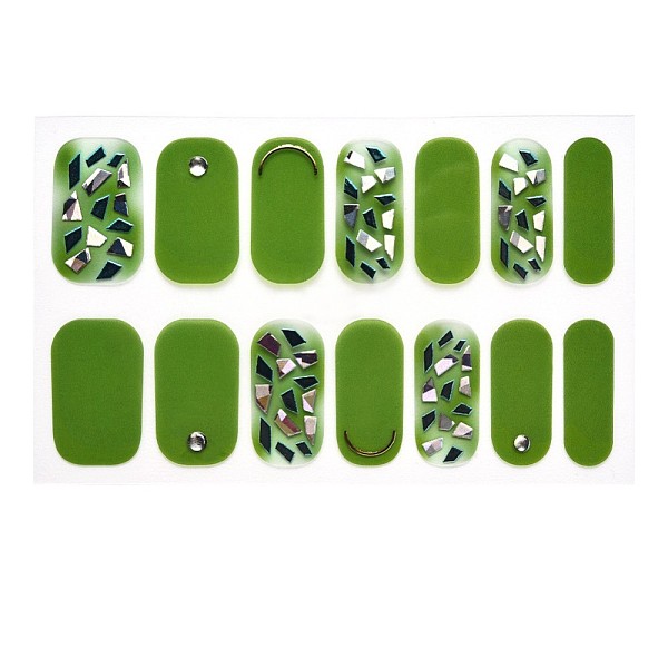 PandaHall Full Cover Nombre Nail Stickers, Self-Adhesive, for Nail Tips Decorations, Green, 24x8mm, 14pcs/sheet Paper Others Green
PandaHall Full Cover Nombre Nail Stickers, Self-Adhesive, for Nail Tips Decorations, Green, 24x8mm, 14pcs/sheet Paper Others Green