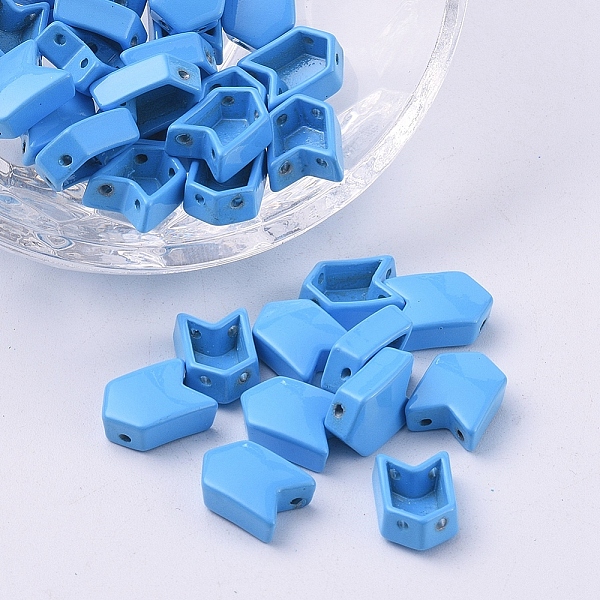 PandaHall Spray Painted Alloy Multi-Strand Links, for Tile Elastic Bracelets Making, Arrow, Sky Blue, 12x8x4mm, Hole: 1mm Alloy Arrow
PandaHall Spray Painted Alloy Multi-Strand Links, for Tile Elastic Bracelets Making, Arrow, Sky Blue, 12x8x4mm, Hole: 1mm Alloy Arrow