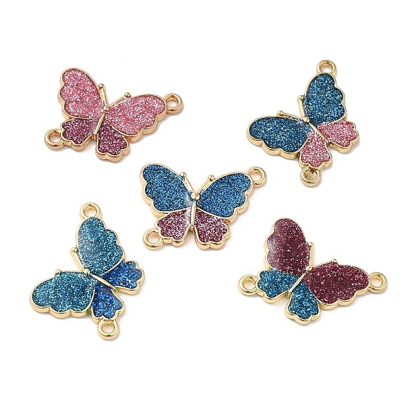 PandaHall Rack Plating Alloy Enamel Connector Charms, Butterfly Links with Glitter Powder, Long-Lasting Plated, Cadmium Free & Nickel Free &..., Multicolor
PandaHall Rack Plating Alloy Enamel Connector Charms, Butterfly Links with Glitter Powder, Long-Lasting Plated, Cadmium Free & Nickel Free &..., Multicolor