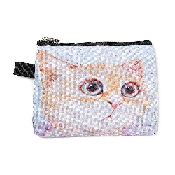 PandaHall Cute Cat Polyester Zipper Wallets, Rectangle Coin Purses, Change Purse for Women & Girls, Light Cyan, 11x13.5cm Polyester Cat...
PandaHall Cute Cat Polyester Zipper Wallets, Rectangle Coin Purses, Change Purse for Women & Girls, Light Cyan, 11x13.5cm Polyester Cat...