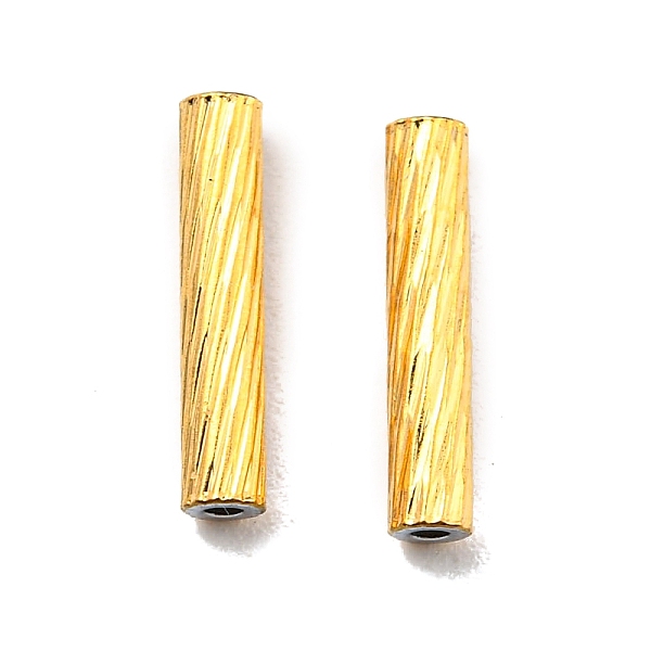PandaHall 304 Stainless Steel Tube Beads, Column, Real 18K Gold Plated, 10x2mm, Hole: 0.8mm 304 Stainless Steel Column
PandaHall 304 Stainless Steel Tube Beads, Column, Real 18K Gold Plated, 10x2mm, Hole: 0.8mm 304 Stainless Steel Column
