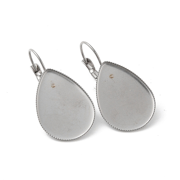 PandaHall 304 Stainless Steel Leverback Earring Findings, Teardrop, Stainless Steel Color, 35.5x18.5mm 304 Stainless Steel
PandaHall 304 Stainless Steel Leverback Earring Findings, Teardrop, Stainless Steel Color, 35.5x18.5mm 304 Stainless Steel