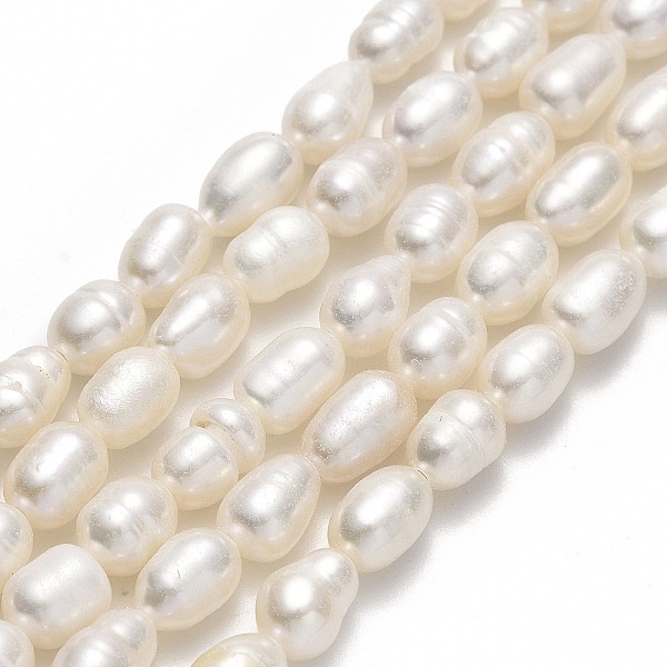 PandaHall Natural Cultured Freshwater Pearl Beads Strands, Rice, Linen, 5.5~8.5x4~4.5mm, Hole: 0.6mm, about 51~54pcs/strand, 13.78''(35cm)..., Brown
PandaHall Natural Cultured Freshwater Pearl Beads Strands, Rice, Linen, 5.5~8.5x4~4.5mm, Hole: 0.6mm, about 51~54pcs/strand, 13.78''(35cm)..., Brown