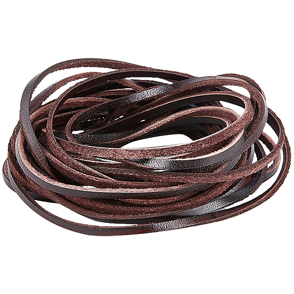 PandaHall Cowhide Leather Cord, Leather Jewelry Cord, Jewelry DIY Making Cord, Flat, Sienna, 3x2mm, about 5.47 Yards(5m)/Bundle Cowhide Flat..., Brown
PandaHall Cowhide Leather Cord, Leather Jewelry Cord, Jewelry DIY Making Cord, Flat, Sienna, 3x2mm, about 5.47 Yards(5m)/Bundle Cowhide Flat..., Brown