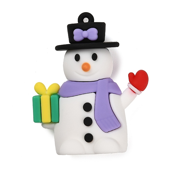 PandaHall Christmas PVC Plastic Big Pendants, Snowman, 51.5x42x19mm, Hole: 2mm PVC Snowman
PandaHall Christmas PVC Plastic Big Pendants, Snowman, 51.5x42x19mm, Hole: 2mm PVC Snowman