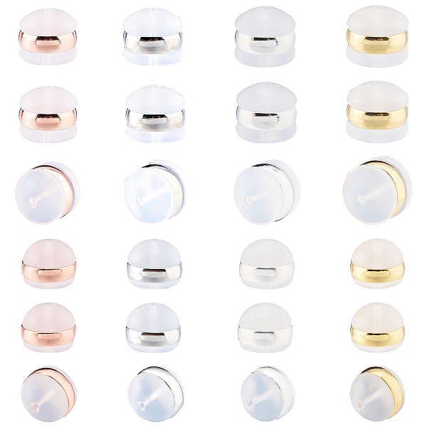 PandaHall DICOSMETIC 48Pcs 8 Styles TPE Plastic Ear Nuts Dome Shaped Hypoallergenic Clear Earrings Backs Clear Earring Backing Replacement...
PandaHall DICOSMETIC 48Pcs 8 Styles TPE Plastic Ear Nuts Dome Shaped Hypoallergenic Clear Earrings Backs Clear Earring Backing Replacement...