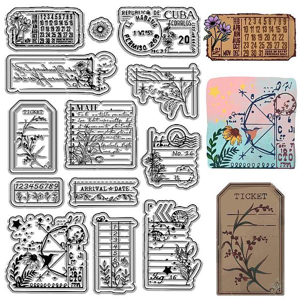 PandaHall CRASPIRE Vintage Flower Clear Rubber Stamps Calendar Letterhead Reusable Retro Transparent Silicone Stamp Seals for Journaling...
PandaHall CRASPIRE Vintage Flower Clear Rubber Stamps Calendar Letterhead Reusable Retro Transparent Silicone Stamp Seals for Journaling...