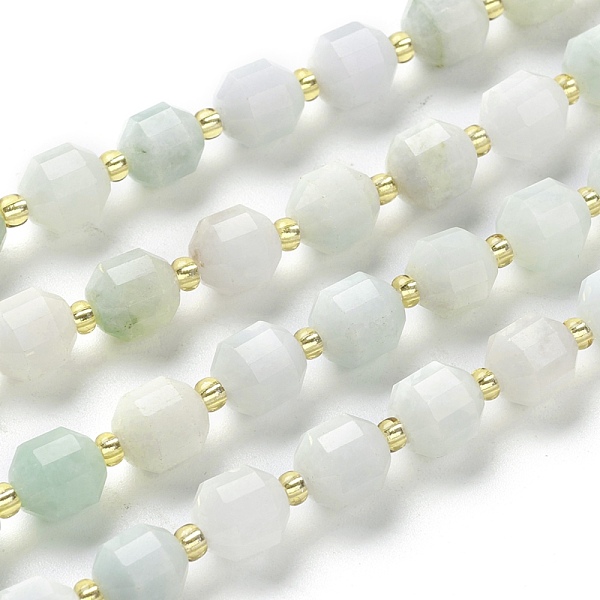 PandaHall Natural Myanmar Jade/Burmese Jade Beads Strands, Round, Faceted, 7x7x8mm, Hole: 0.8mm, about 38pcs/Strand, 15.35 inch(39cm)...
PandaHall Natural Myanmar Jade/Burmese Jade Beads Strands, Round, Faceted, 7x7x8mm, Hole: 0.8mm, about 38pcs/Strand, 15.35 inch(39cm)...