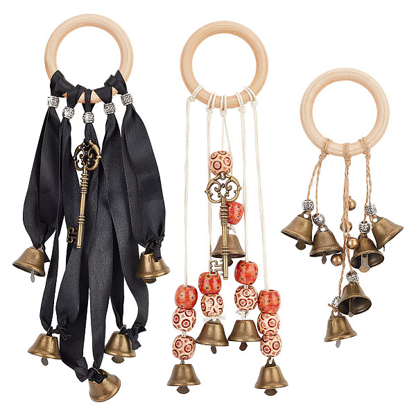 PandaHall OLYCRAFT 3pcs 3 Styles Witch Bells Alloy Door Knob Hanger Witch Bell Wind Chimes Witch Bell Door Hanger Witch Bells Protection..., Multicolor
PandaHall OLYCRAFT 3pcs 3 Styles Witch Bells Alloy Door Knob Hanger Witch Bell Wind Chimes Witch Bell Door Hanger Witch Bells Protection..., Multicolor