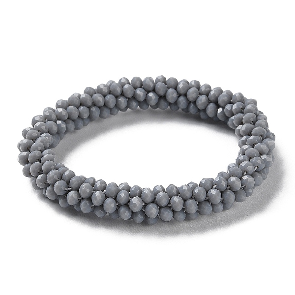 PandaHall Crochet Glass Beads Braided Stretch Bracelet, Nepel Boho Style Bracelet, Dark Gray, Inner Diameter: 1-7/8 inch(4.9cm) Glass
PandaHall Crochet Glass Beads Braided Stretch Bracelet, Nepel Boho Style Bracelet, Dark Gray, Inner Diameter: 1-7/8 inch(4.9cm) Glass