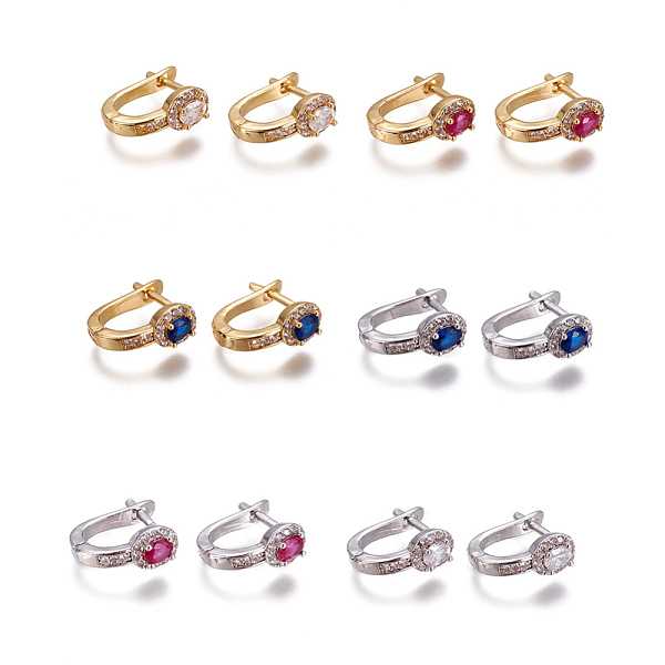PandaHall Brass Micro Pave Cubic Zirconia Hoop Earrings, Oval, Platinum & Golden, Mixed Color, 14x5.5x11.5mm, Pin: 1mm Cubic Zirconia Oval..., Multicolor
PandaHall Brass Micro Pave Cubic Zirconia Hoop Earrings, Oval, Platinum & Golden, Mixed Color, 14x5.5x11.5mm, Pin: 1mm Cubic Zirconia Oval..., Multicolor