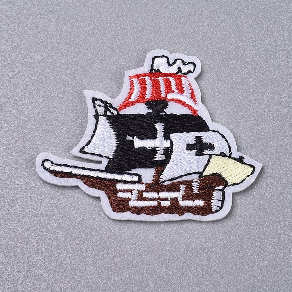 PandaHall Computerized Embroidery Cloth Iron on/Sew on Patches, Costume Accessories, Appliques, for Backpacks, Clothes, Ship, Black...
PandaHall Computerized Embroidery Cloth Iron on/Sew on Patches, Costume Accessories, Appliques, for Backpacks, Clothes, Ship, Black...