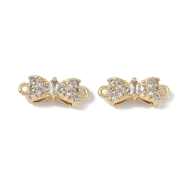 PandaHall Brass Micro Pave Clear Cubic Zirconia Connector Charms, Bowknot, Real 18K Gold Plated, 14x5.5x4mm, Hole: 1.2mm Brass+Cubic...
PandaHall Brass Micro Pave Clear Cubic Zirconia Connector Charms, Bowknot, Real 18K Gold Plated, 14x5.5x4mm, Hole: 1.2mm Brass+Cubic...