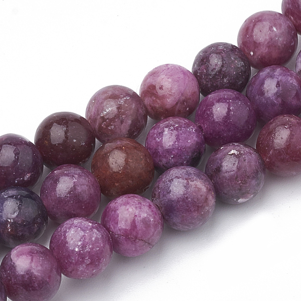 PandaHall Natural Lepidolite/Purple Mica Stone Beads Strands, Spodumene Beads, Round, 8~9mm, Hole: 1mm, about 49~53pcs/strand, 15.7...
PandaHall Natural Lepidolite/Purple Mica Stone Beads Strands, Spodumene Beads, Round, 8~9mm, Hole: 1mm, about 49~53pcs/strand, 15.7...