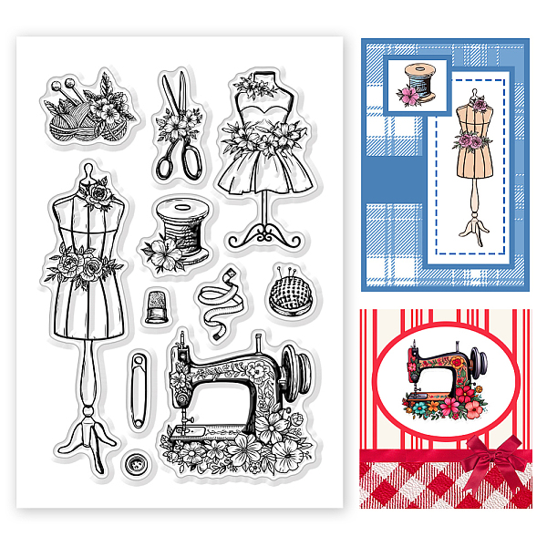 PandaHall Custom PVC Plastic Clear Stamps, for DIY Scrapbooking, Photo Album Decorative, Cards Making, Mixed Shapes, 160x110x3mm Plastic...
PandaHall Custom PVC Plastic Clear Stamps, for DIY Scrapbooking, Photo Album Decorative, Cards Making, Mixed Shapes, 160x110x3mm Plastic...