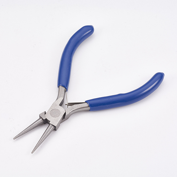 PandaHall 45# Carbon Steel Round Nose Pliers, Hand Tools, Polishing, Royal Blue, 12x8.2x0.9cm Carbon Steel Blue
PandaHall 45# Carbon Steel Round Nose Pliers, Hand Tools, Polishing, Royal Blue, 12x8.2x0.9cm Carbon Steel Blue