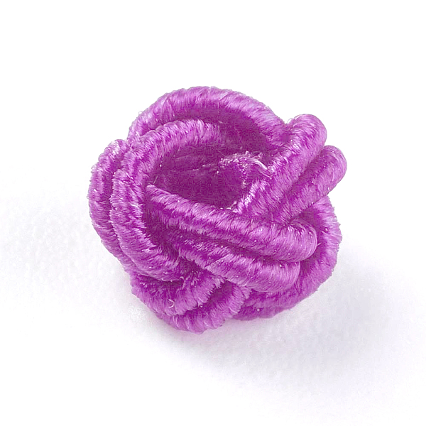 PandaHall Polyester Weave Beads, Round, Dark Violet, 6.5x4.5mm, Hole: 4mm Polyester Round Purple
PandaHall Polyester Weave Beads, Round, Dark Violet, 6.5x4.5mm, Hole: 4mm Polyester Round Purple