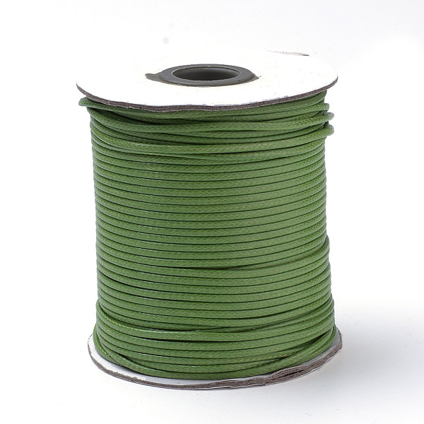 PandaHall Braided Korean Waxed Polyester Cords, Olive Drab, 3mm, about 43.74 yards(40m)/roll Waxed Polyester Cord Round
PandaHall Braided Korean Waxed Polyester Cords, Olive Drab, 3mm, about 43.74 yards(40m)/roll Waxed Polyester Cord Round