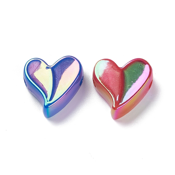 PandaHall UV Plating Opaque Acrylic Beads, Two Tone, Heart, Mixed Color, 21.5x21.5x8.5mm, Hole: 3.3mm Acrylic Heart Multicolor
PandaHall UV Plating Opaque Acrylic Beads, Two Tone, Heart, Mixed Color, 21.5x21.5x8.5mm, Hole: 3.3mm Acrylic Heart Multicolor