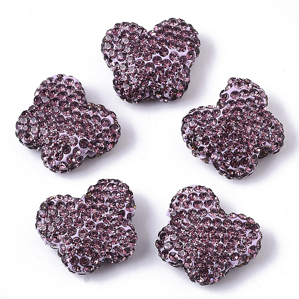 PandaHall Handmade Polymer Clay Rhinestone Beads, Butterfly, Light Amethyst, PP14(2.0~2.1mm), 17.5x21x9mm, Hole: 1.6mm Polymer Clay+Glass..., Purple
PandaHall Handmade Polymer Clay Rhinestone Beads, Butterfly, Light Amethyst, PP14(2.0~2.1mm), 17.5x21x9mm, Hole: 1.6mm Polymer Clay+Glass..., Purple