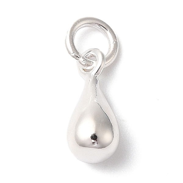PandaHall 925 Sterling Silver Charms, with Jump Rings, Silver Color Plated, Teardrop, 9x4x4mm, Hole: 2mm Sterling Silver Teardrop
PandaHall 925 Sterling Silver Charms, with Jump Rings, Silver Color Plated, Teardrop, 9x4x4mm, Hole: 2mm Sterling Silver Teardrop