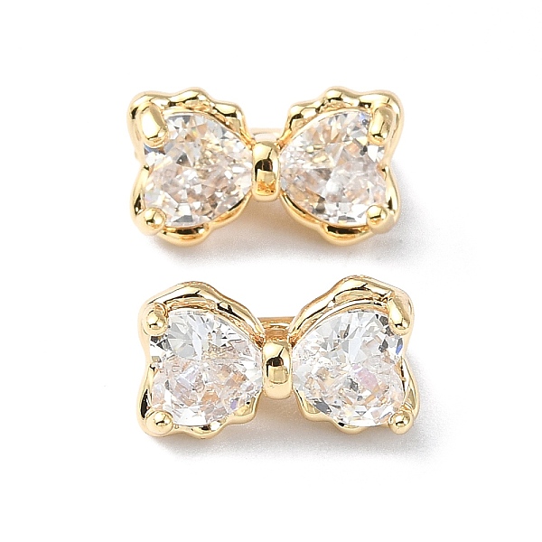 PandaHall Brass Pave Cubic Zirconia Multi-Strand Links, 3-Hole, Bowknot, Real 18K Gold Plated, Clear, 7x12x7mm, Hole: 1.2mm Brass+Cubic...
PandaHall Brass Pave Cubic Zirconia Multi-Strand Links, 3-Hole, Bowknot, Real 18K Gold Plated, Clear, 7x12x7mm, Hole: 1.2mm Brass+Cubic...