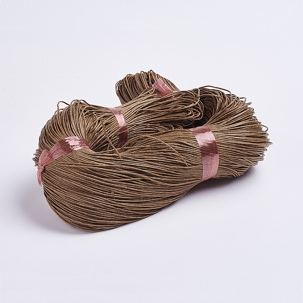 PandaHall Chinese Waxed Cotton Cord, Macrame Bracelet Necklace Jewelry Making, Sienna, 1mm, about 360yard/bundle(330m/bundle) Waxed Cotton..., Brown
PandaHall Chinese Waxed Cotton Cord, Macrame Bracelet Necklace Jewelry Making, Sienna, 1mm, about 360yard/bundle(330m/bundle) Waxed Cotton..., Brown